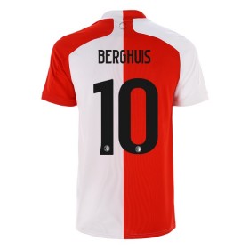 Completo Calcio Feyenoord Rotterdam Steven Berghuis 10 Divisa Prima 2020/2021 